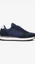 Heren veterschoenen-Blauw combi kleur