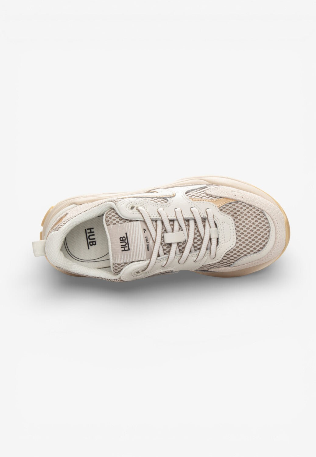 DAMES SPORTIEVE VETERSCHO-Beige combi kleur