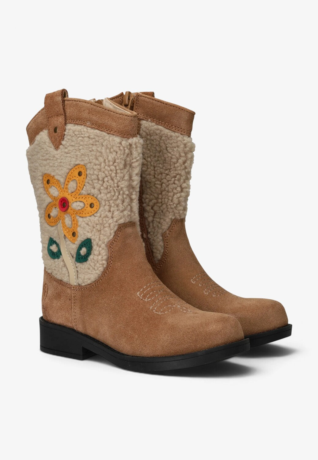 Shoesme Enkellaarsjes NW23W006-D Bruin - Afbeelding 3
