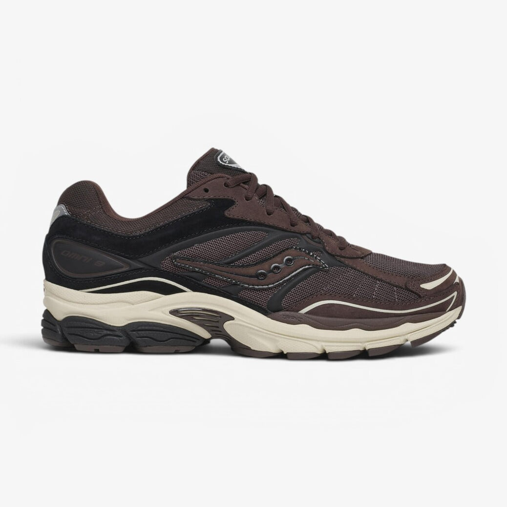 Unisex sneakers-Bruin combi kleur