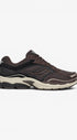 Unisex sneakers-Bruin combi kleur