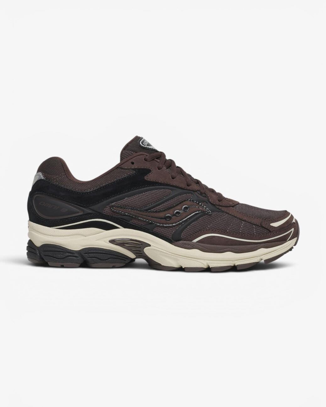 Unisex sneakers-Bruin combi kleur