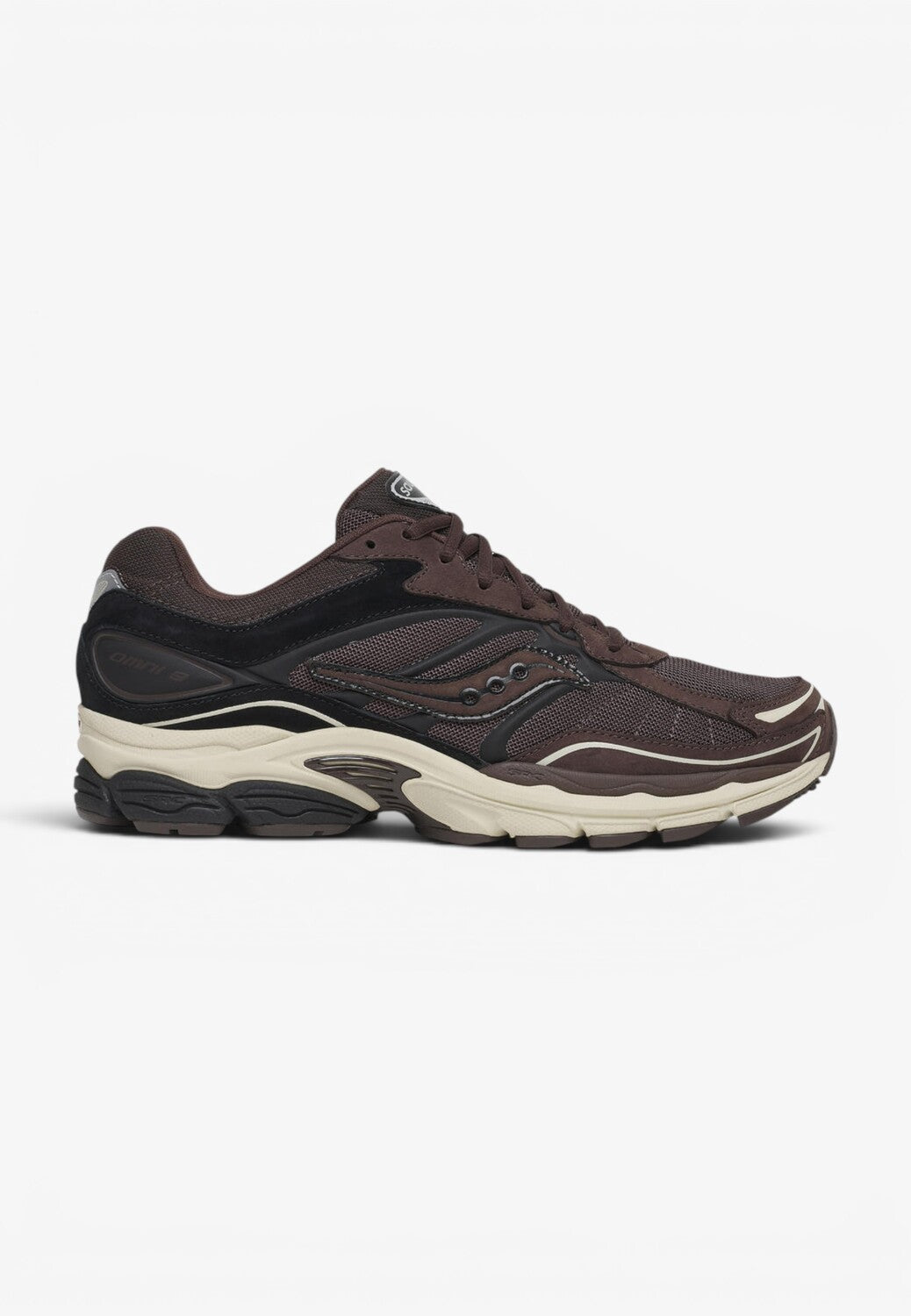 Unisex sneakers-Bruin combi kleur