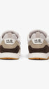 Heren veterschoenen-Beige combi kleur