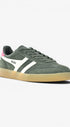 DAMES SPORTIEVE VETERSCHO-Groen suède/nubuck