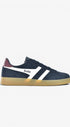 Heren veterschoenen-Blauw combi kleur
