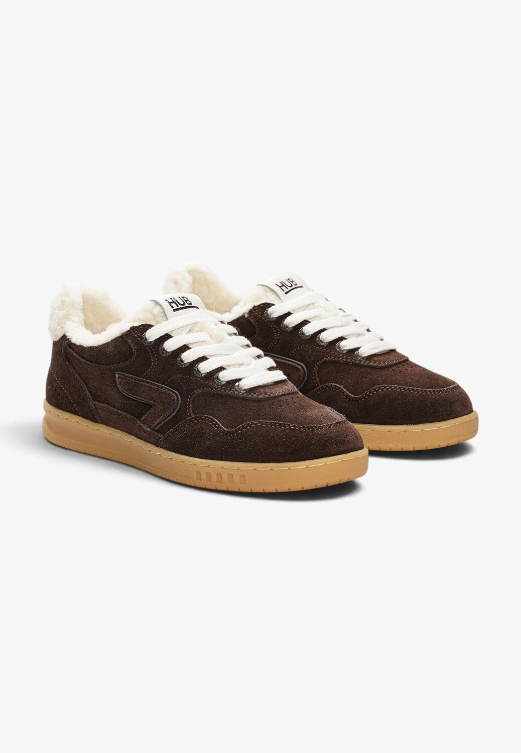 DAMES SPORTIEVE VETERSCHO-Bruin combi kleur