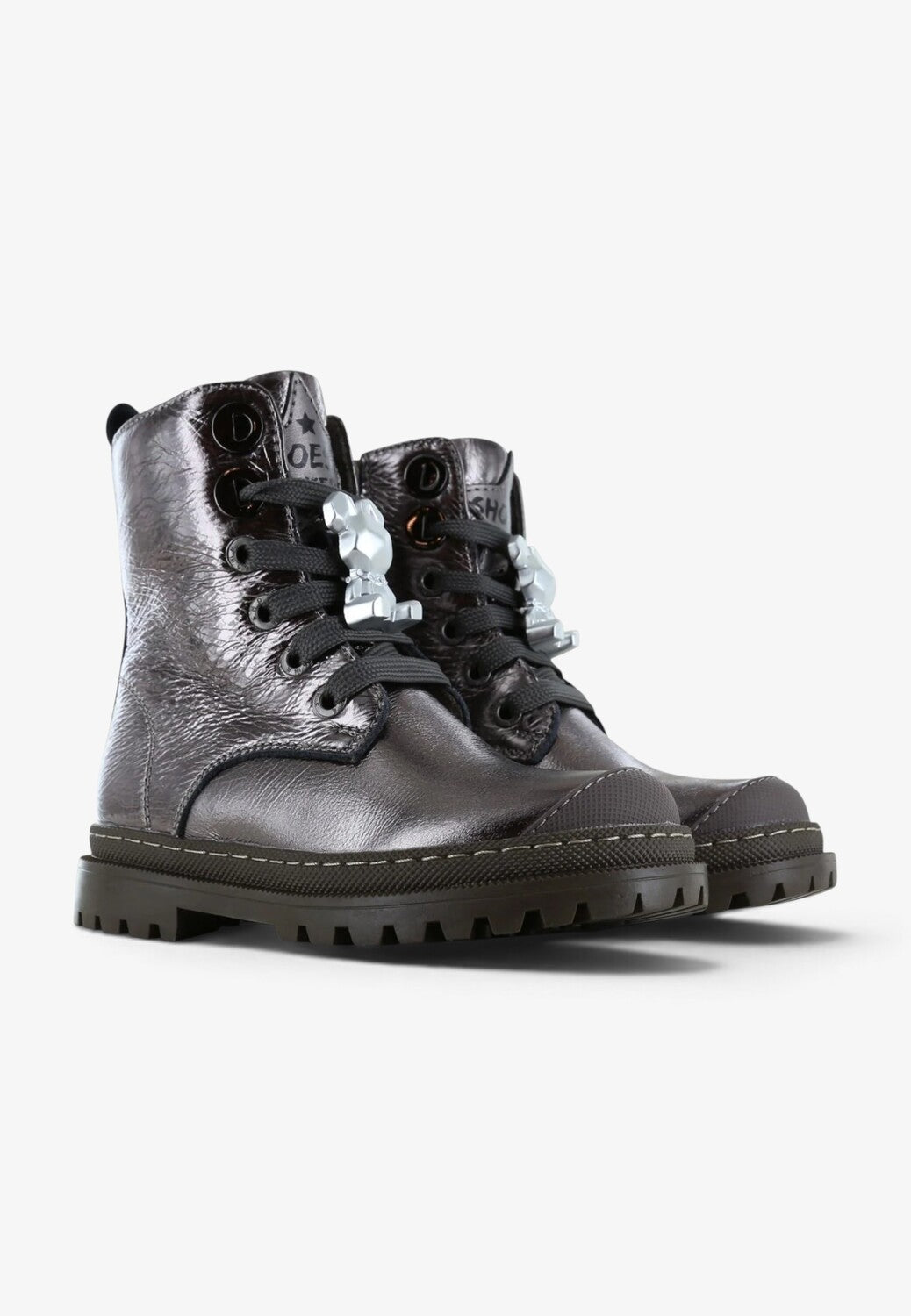 Shoesme Boots NT26W007-A Zilver - Afbeelding 4