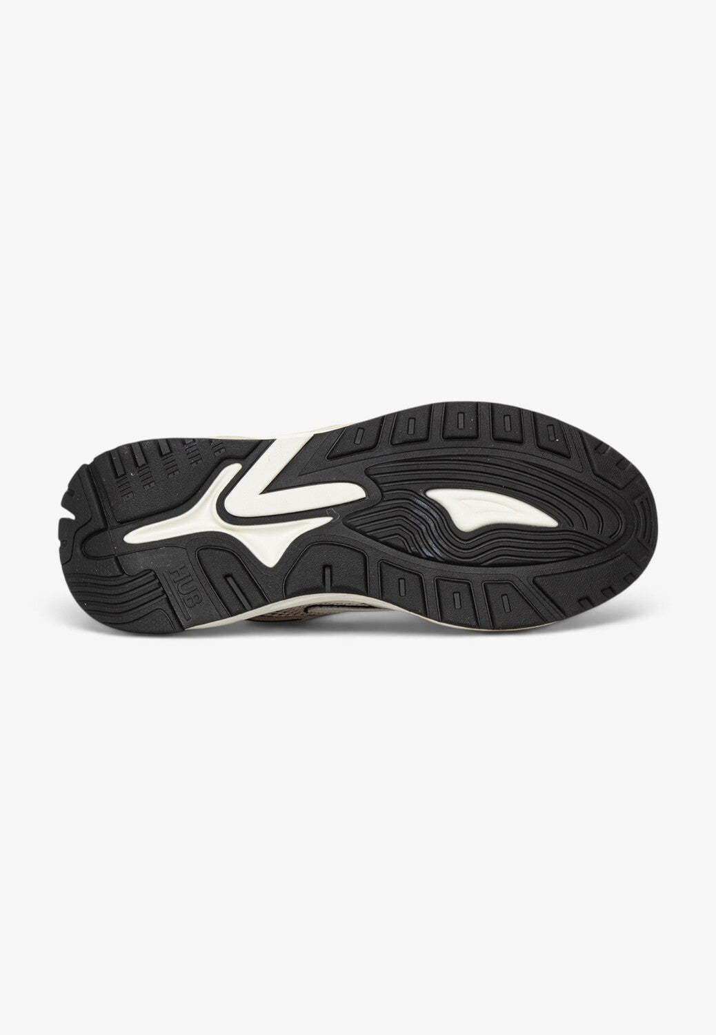 Heren veterschoenen-Zwart combi kleur