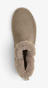 DAMES BOOTS+KORT LAARS-Beige suède/nubuck