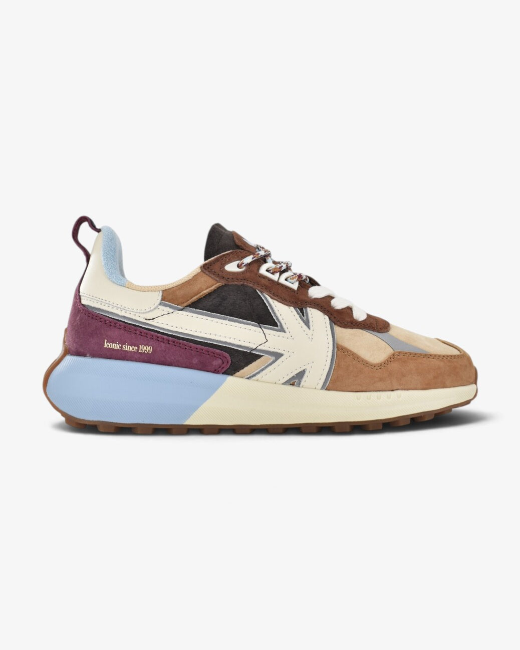 DAMES SPORTIEVE VETERSCHO-Bruin combi kleur
