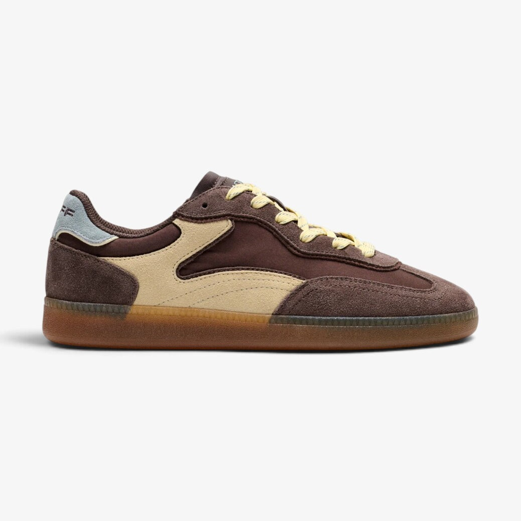 DAMES SPORTIEVE VETERSCHO-Bruin combi kleur