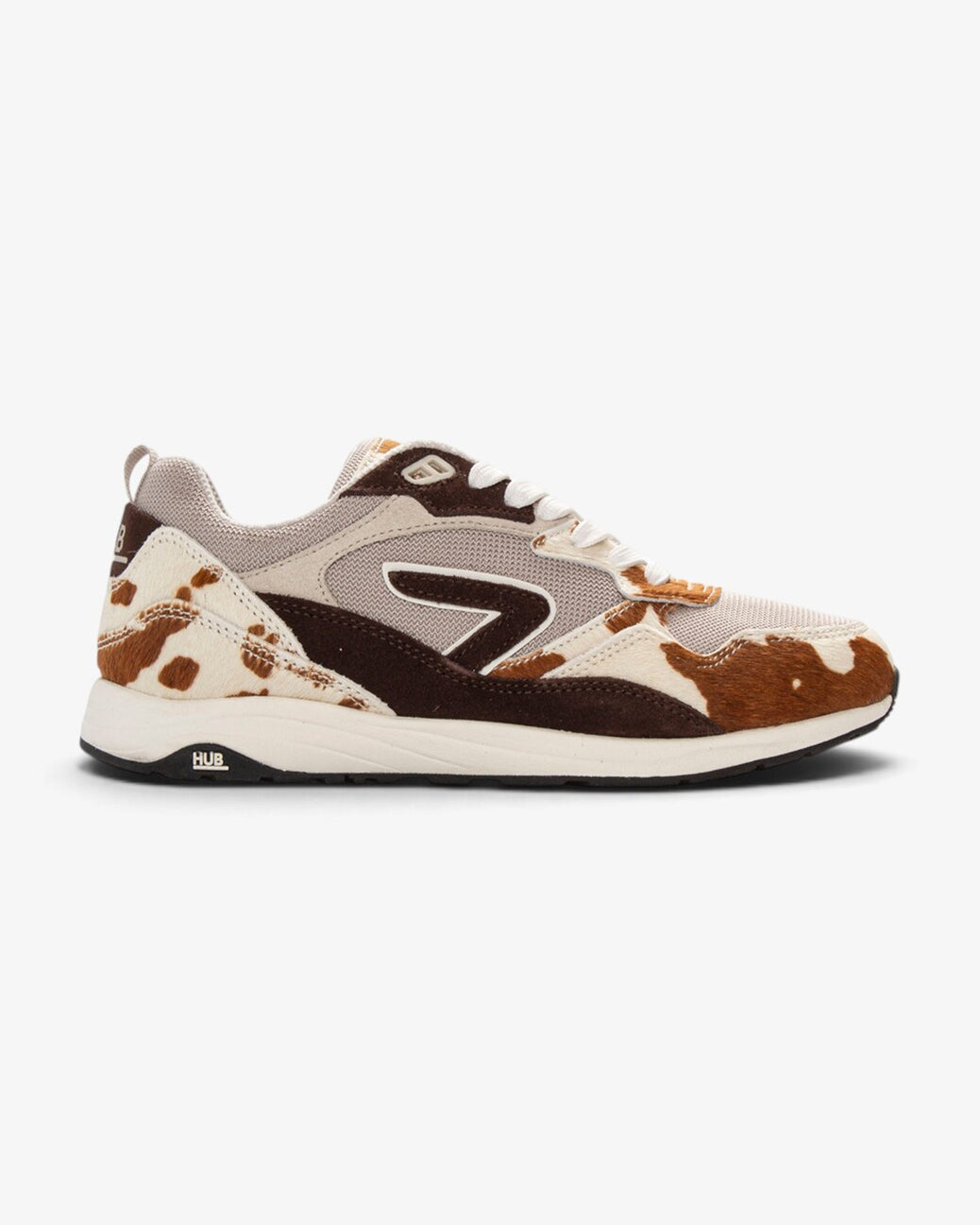 DAMES SPORTIEVE VETERSCHO-Bruin combi kleur