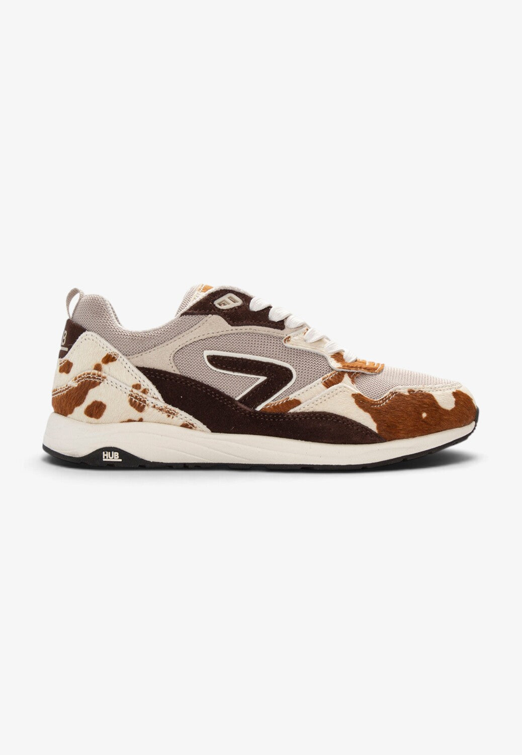 DAMES SPORTIEVE VETERSCHO-Bruin combi kleur