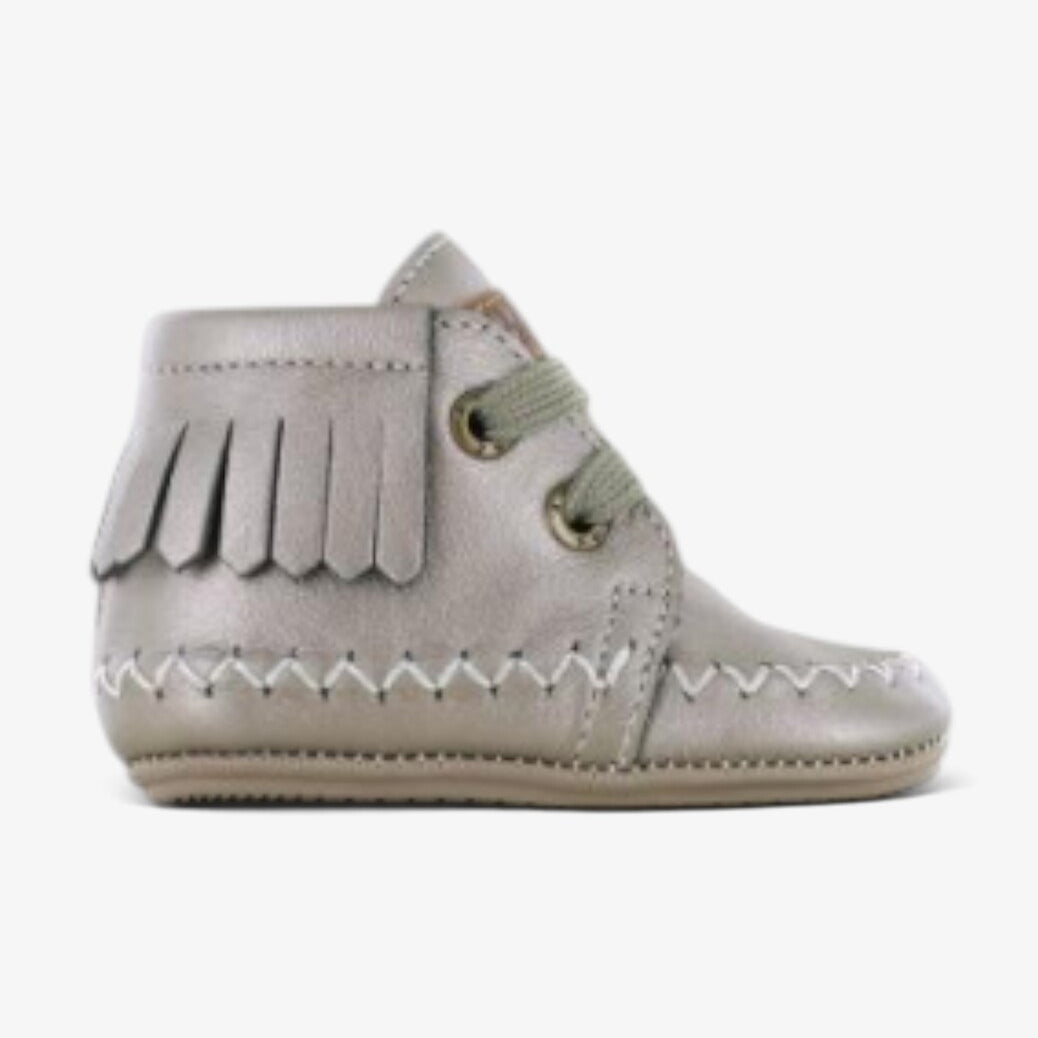 Shoesme Veterschoentjes BABY-PROOF Brons - Afbeelding 1