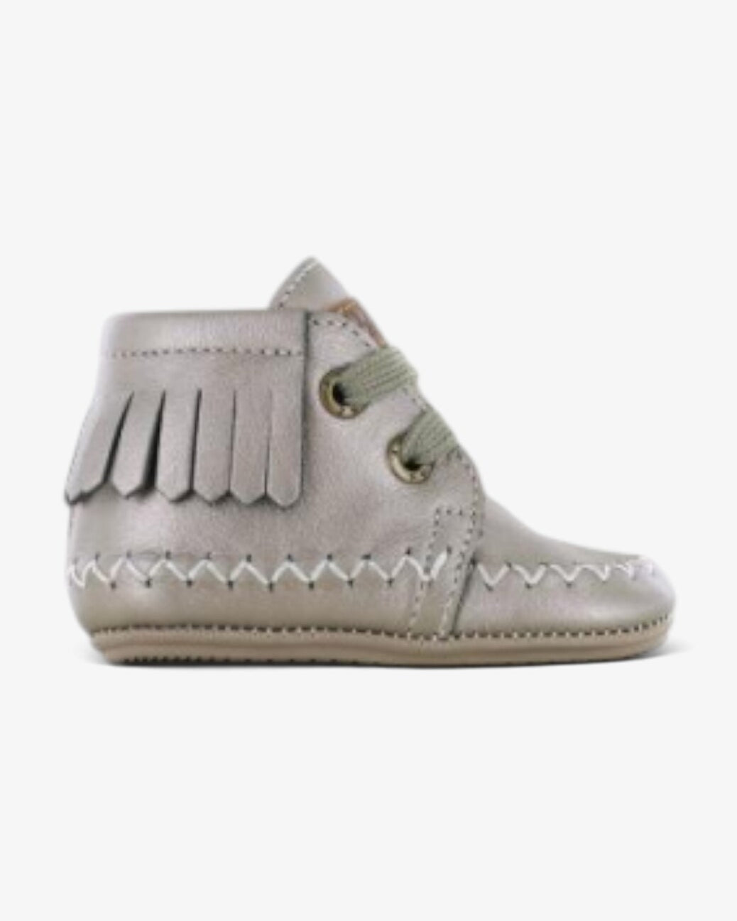 Shoesme Veterschoentjes BABY-PROOF Brons - Afbeelding 1