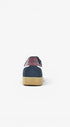 Heren veterschoenen-Blauw combi kleur