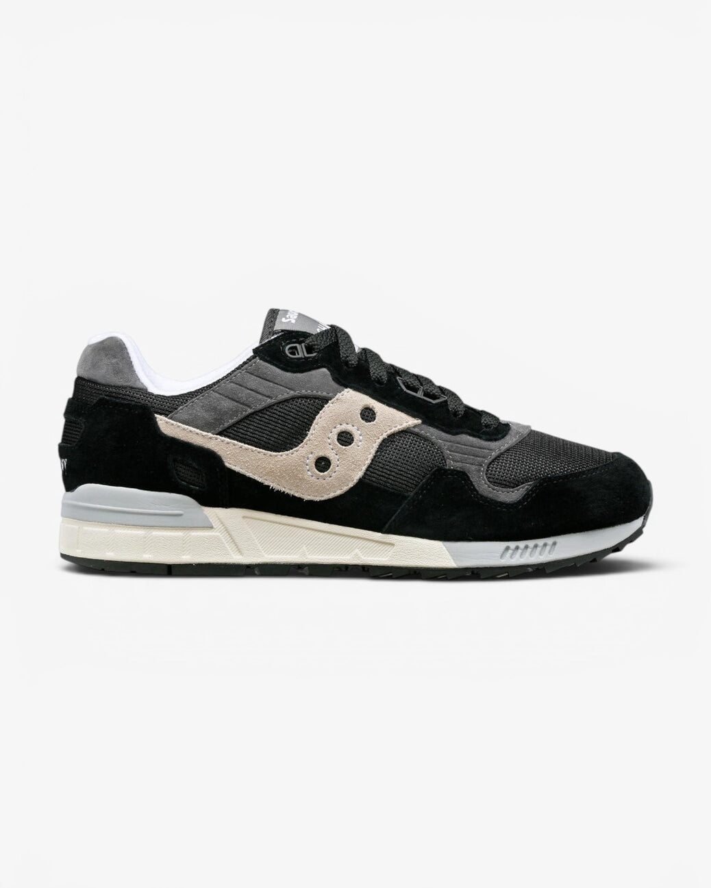 Heren veterschoenen-Zwart suède