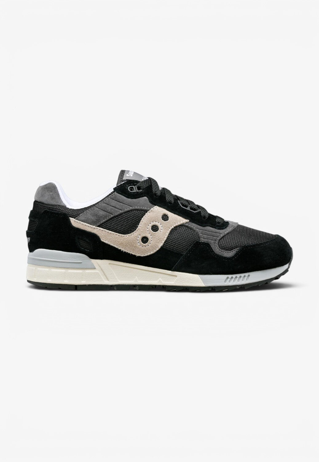Heren veterschoenen-Zwart suède