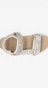 DAMES OPEN SCHOENEN-Beige combi kleur