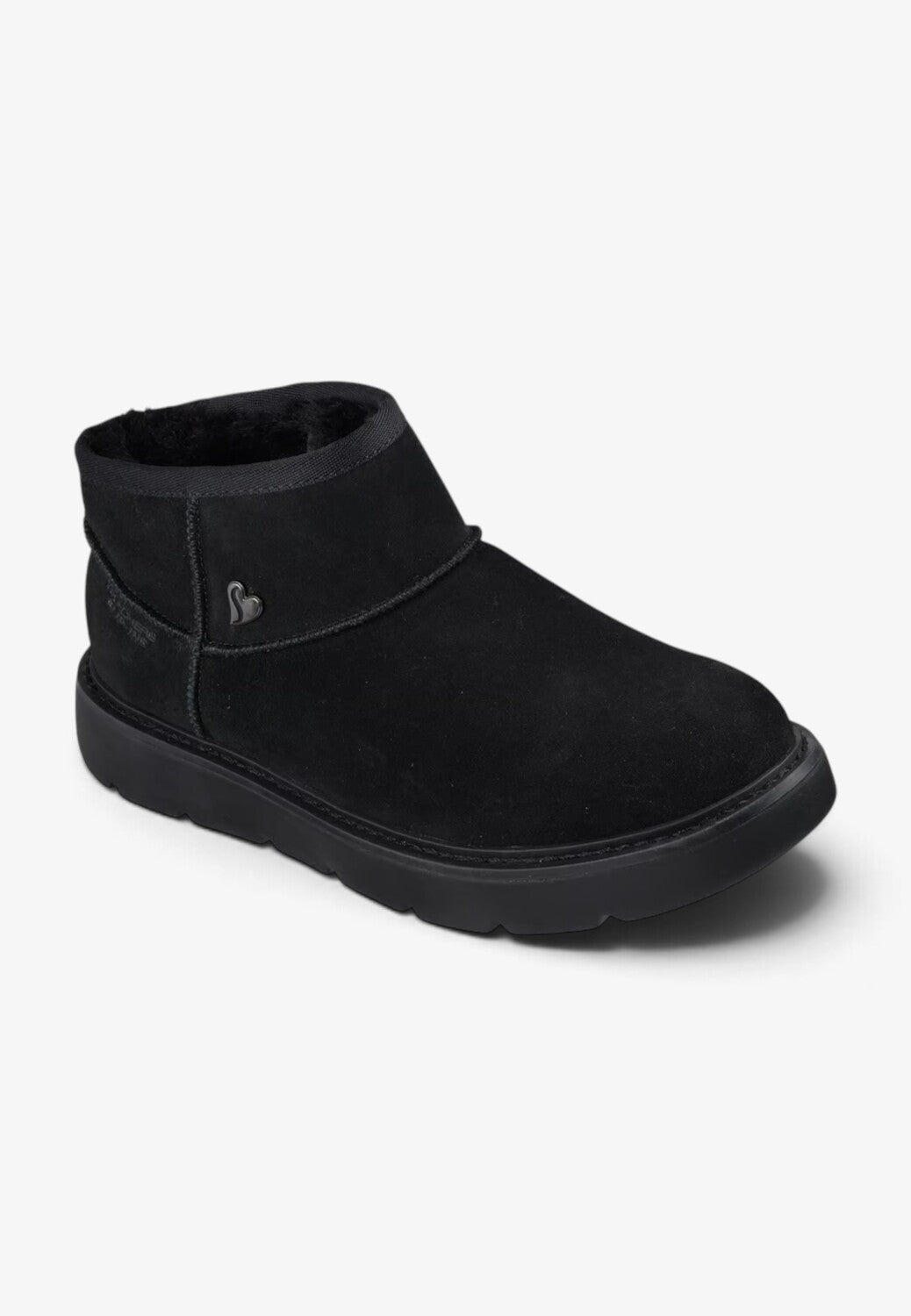 DAMES BOOTS+KORT LAARS-Zwart suède