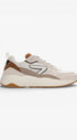 Heren veterschoenen-Beige combi kleur
