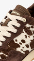 DAMES SPORTIEVE VETERSCHO-Bruin combi kleur