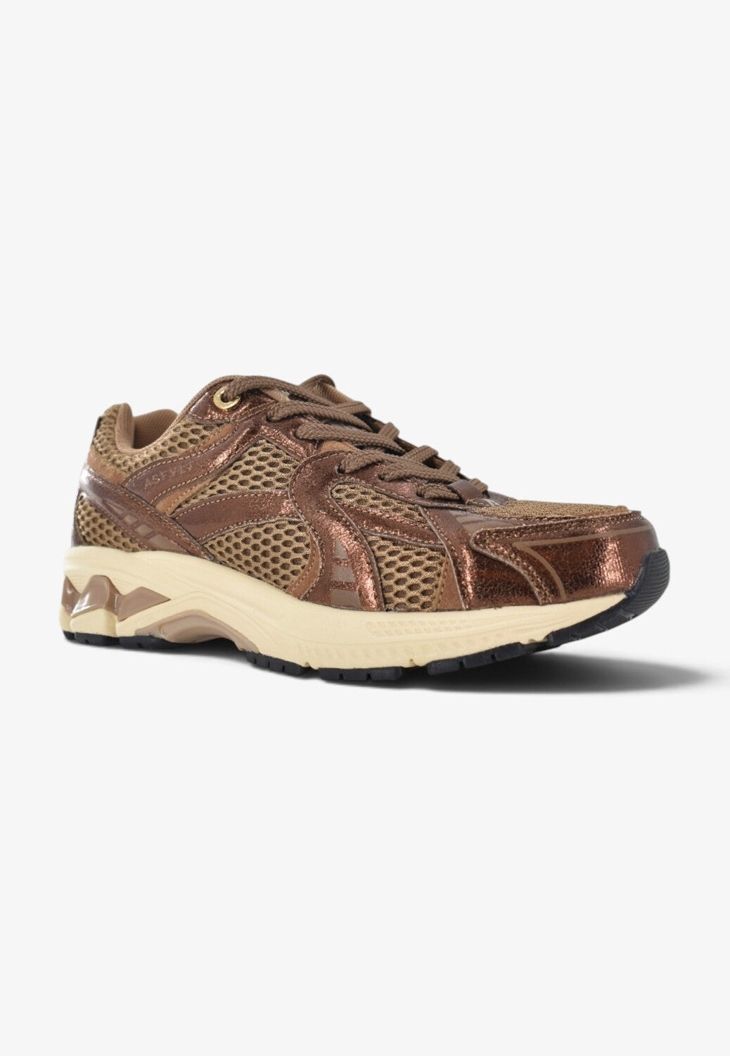 DAMES SPORTIEVE VETERSCHO-Brons combi kleur