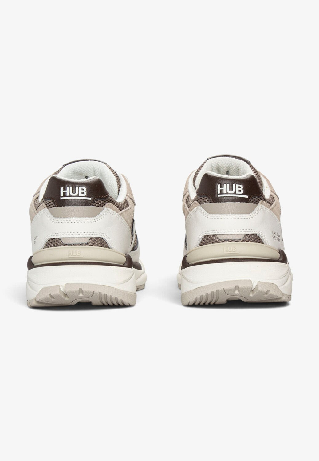 Heren veterschoenen-Bruin combi kleur