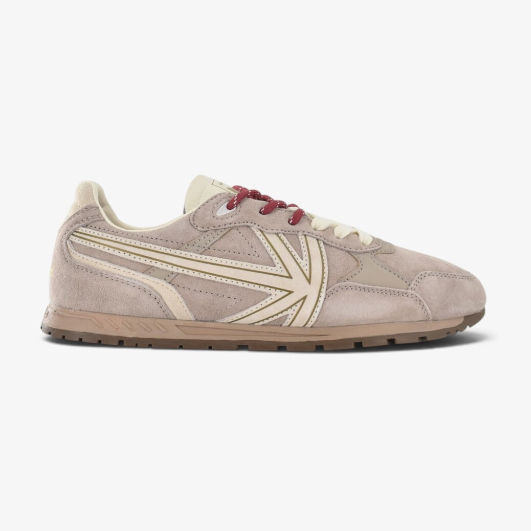 DAMES SPORTIEVE VETERSCHO-Beige suède/nubuck