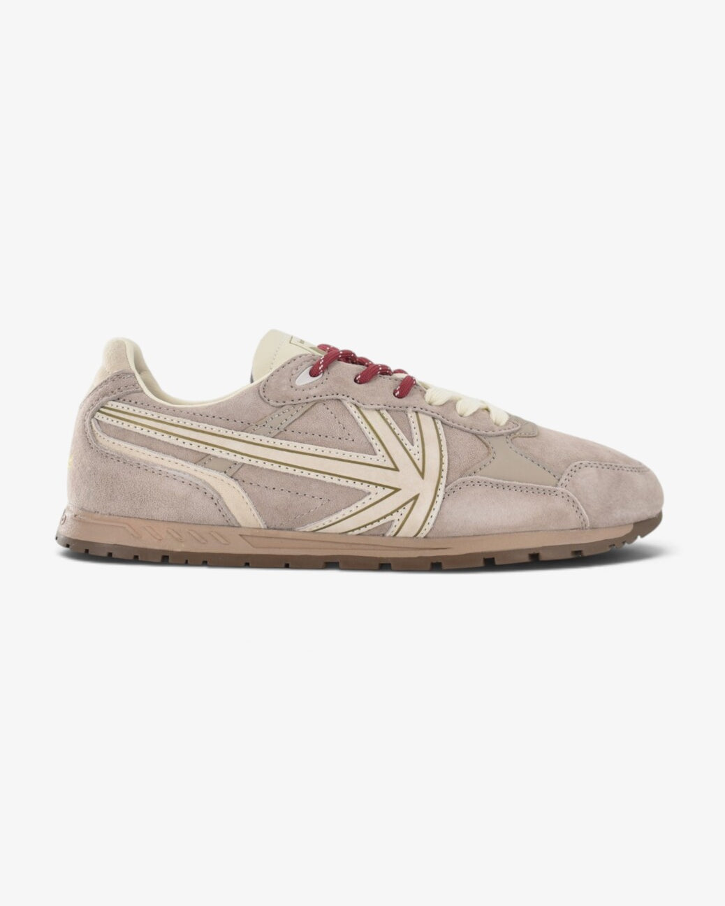 DAMES SPORTIEVE VETERSCHO-Beige suède/nubuck