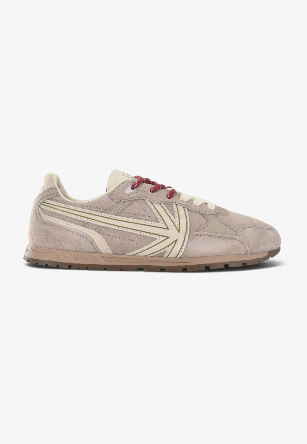 DAMES SPORTIEVE VETERSCHO-Beige suède/nubuck