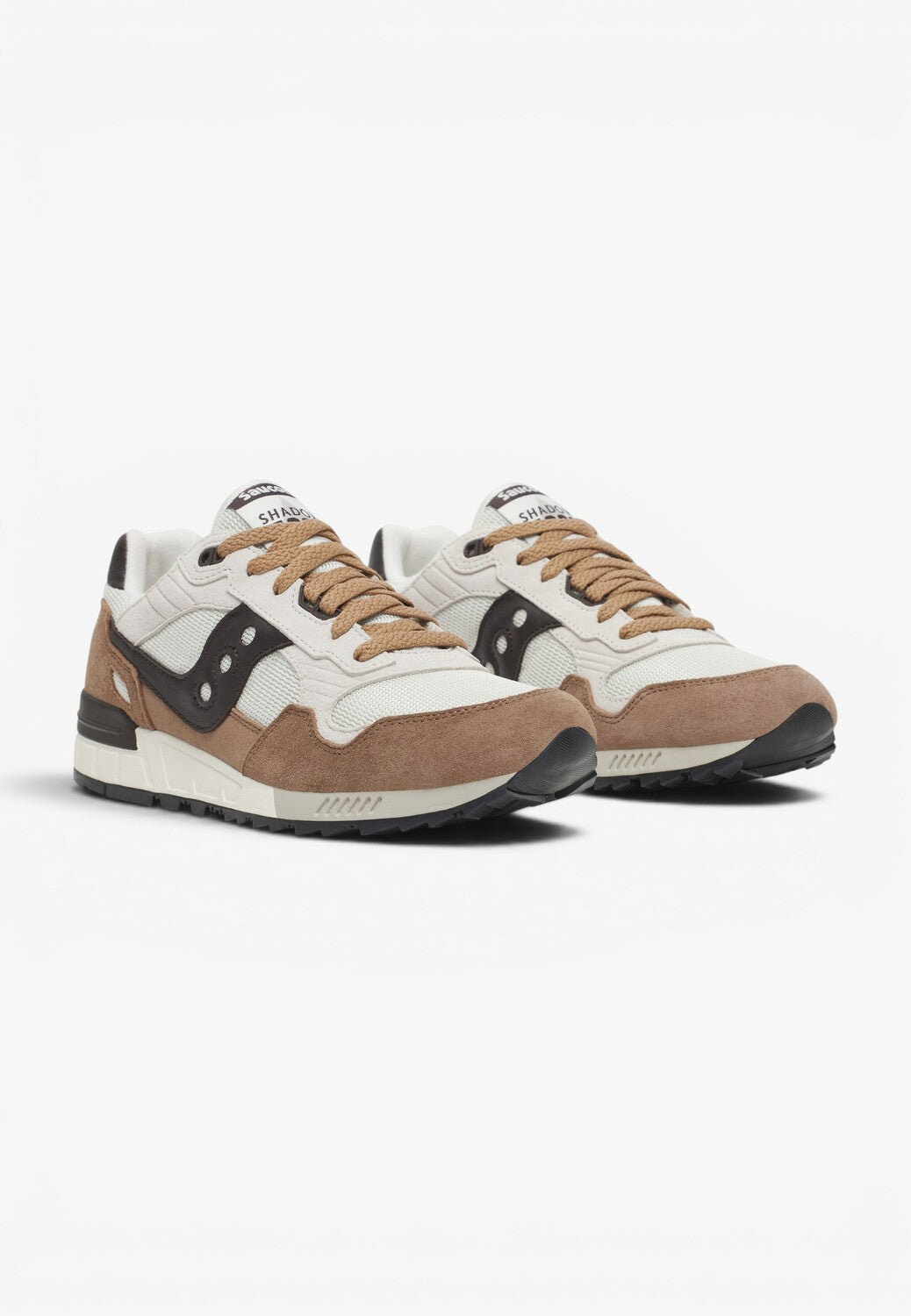 Unisex sneakers-Bruin suède